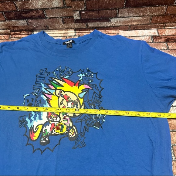 Tokidoki Men’s Blue Graphic T-Shirt size XL - Picture 9 of 11